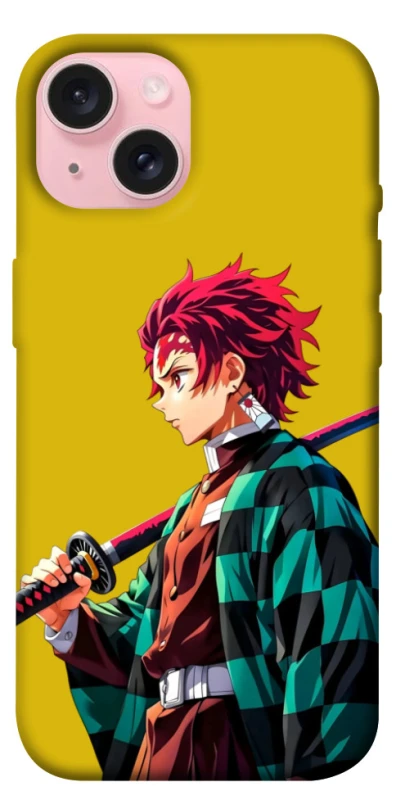 Чехол на Apple iPhone 15 (6.1") Tanjiro Kamado v2 фото 1 из 1