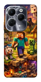 Чохол на Infinix Hot 40 Pro Minecraft v6 фото 1 з 1
