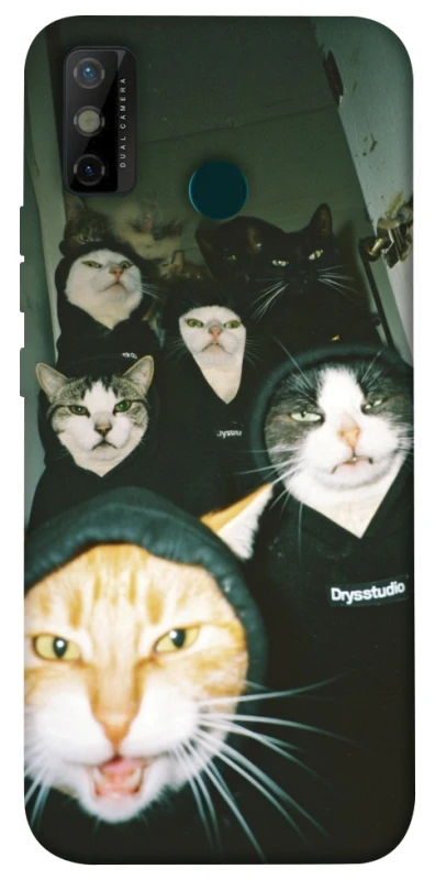 Чохол на TECNO Spark 6 Go Сatsss фото 1 з 1