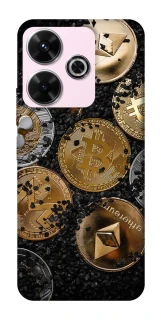 Чехол на Xiaomi Poco M6 4G Many coins v2 фото 1 из 1