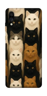 Чехол на ZTE Blade A5 (2020) Colorful Cat Collage фото 1 Чехол на ZTE Blade A5 (2020) Colorful Cat Collage фото 1 из 1