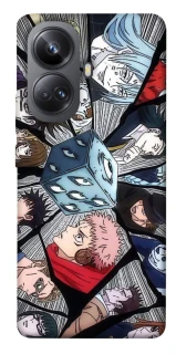 Чехол на Realme 10 Pro+ jujutsu kaisen v4 фото 1 из 1