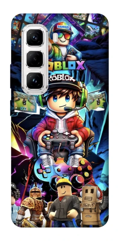 Чохол на Infinix Hot 50 Pro Roblox collage ver.4 фото 1 з 1