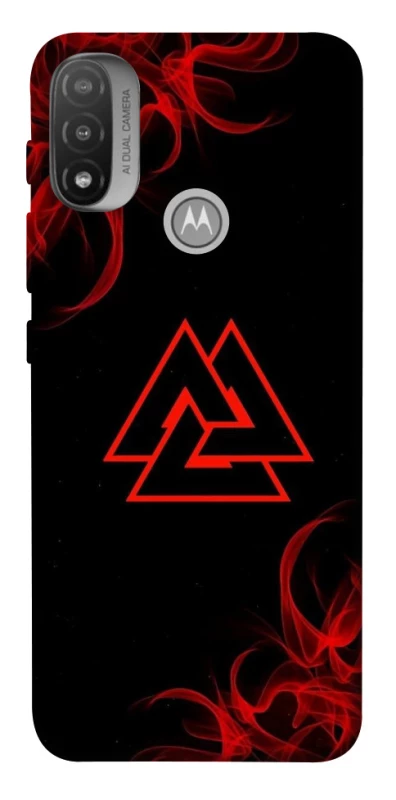 Чехол на Motorola Moto E20 Валькнут фото 1 из 1