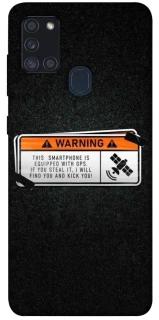 Чехол на Samsung Galaxy A21s Warning фото 1 из 1