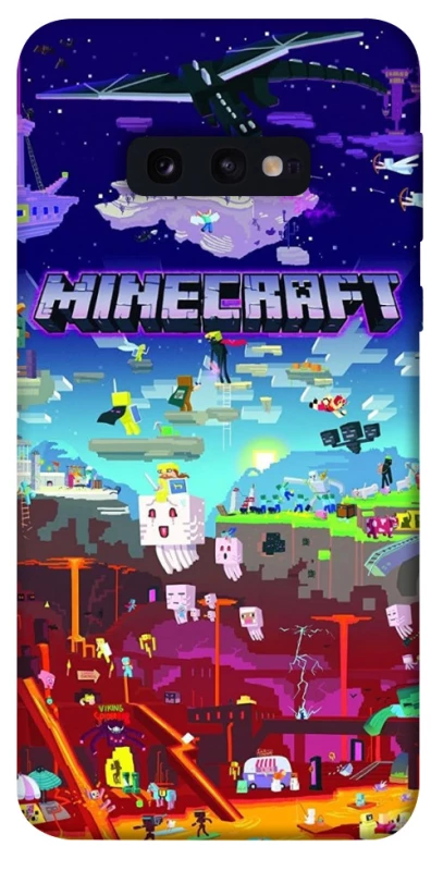 Чехол на Samsung Galaxy S10e Minecraft world фото 1 из 1