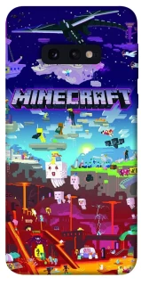 Чехол на Samsung Galaxy S10e Minecraft world фото 1 из 1