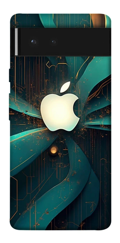 Чехол на Google Pixel 6 Apple logo ver.4 фото 1 из 1