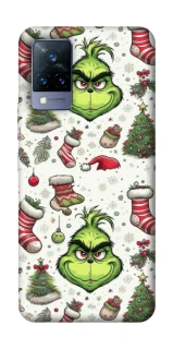 Чохол на Vivo V21 Grinch mood ver.3 фото 1 з 1