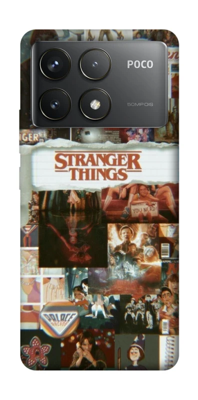Чохол на Xiaomi Poco F6 Pro Stranger Things ver.22 фото 1 з 1