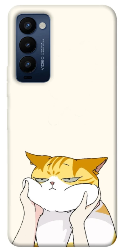 Чохол на TECNO Camon 18 Cat bun фото 1 з 1