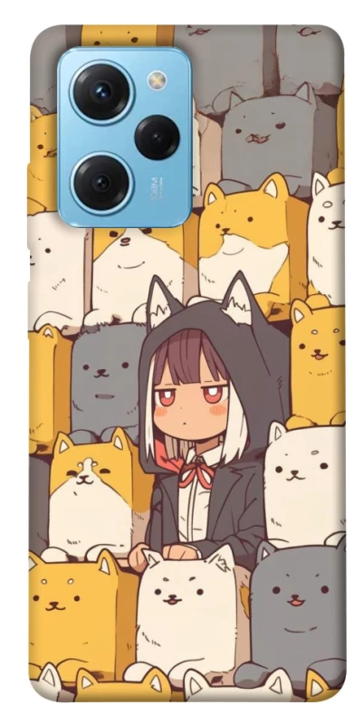 Чохол на Xiaomi Poco X5 Pro 5G Like a cat фото 1 з 1