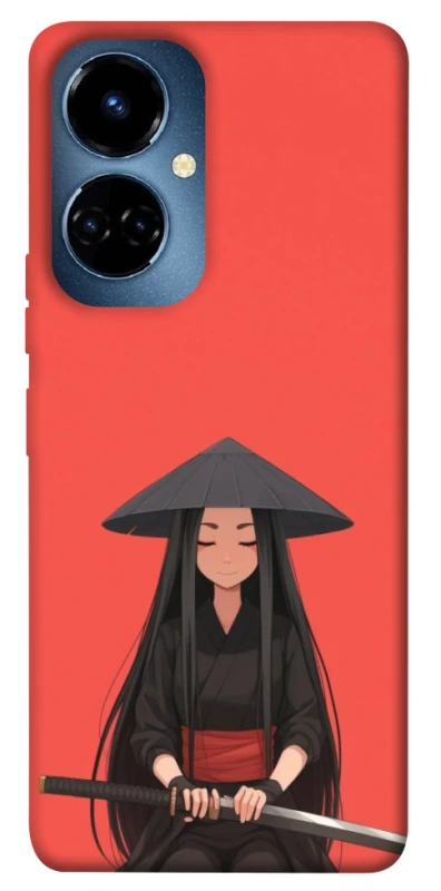 Чохол на TECNO Camon 19 Red samurai фото 1 з 1