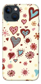 Чохол на Apple iPhone 13 (6.1") Pretty hearts фото 1 з 1