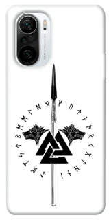 Чехол на Xiaomi Redmi K40 / K40 Pro / K40 Pro+ / Poco F3 Копье Всевластия фото 1 из 1