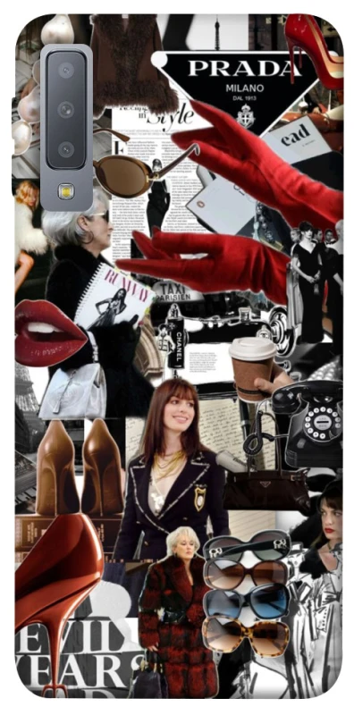 Чохол на Samsung A750 Galaxy A7 (2018) Fashion collage ver.13 фото 1 з 1