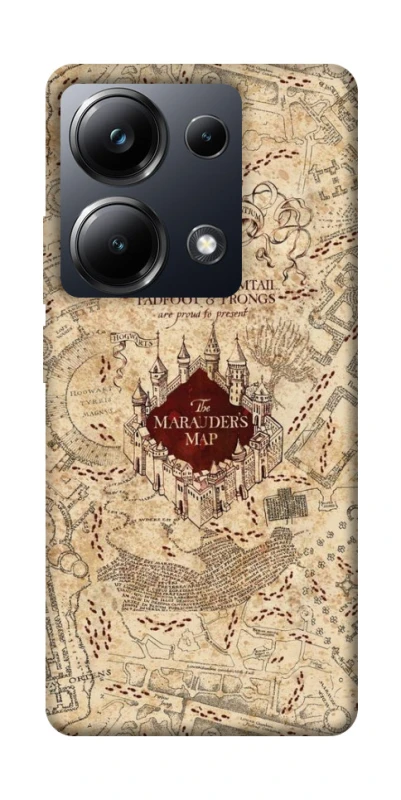 Чохол на Xiaomi Poco M6 Pro 4G Harry Potter Marauder's Map фото 1 з 1
