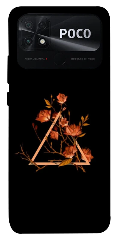 Чехол на Xiaomi Poco C40 Flowers ver.3 фото 1 из 1