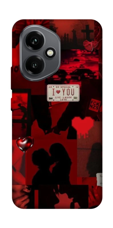 Чехол на Honor 400 Love collage ver.2 фото 1 из 1