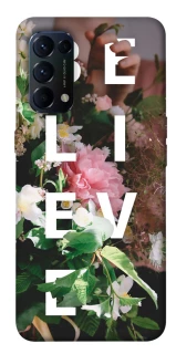 Чехол на Oppo Reno 5 4G Believe фото 1 из 1