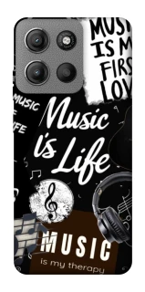 Чохол на Motorola Moto G15 Power Music is Life фото 1 з 1
