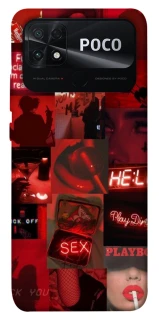 Чехол на Xiaomi Poco C40 Love collage ver.3 фото 1 из 1