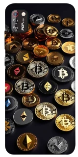 Чехол на TECNO POP 4 Pro Many coins фото 1 из 1