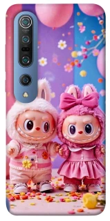 Чехол на Xiaomi Mi 10 / Mi 10 Pro Labubu twins ver.2 фото 1 из 1
