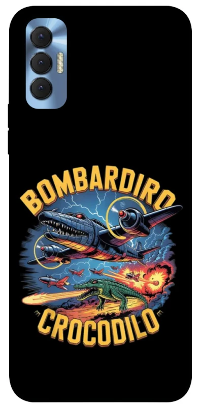 Чехол на TECNO Spark 8P Bombardino Crocodilo v2 фото 1 из 1