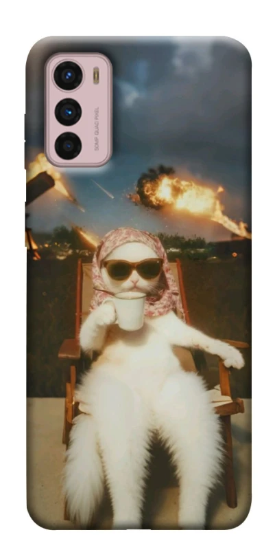 Чохол на Motorola Moto G42 Exploding Kittens ver.1 фото 1 з 1