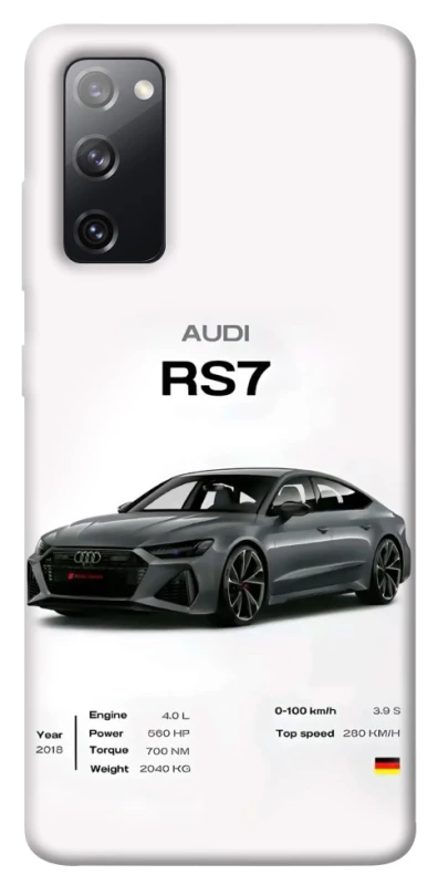 Чехол на Samsung Galaxy S20 FE Audi RS7 фото 1 из 1