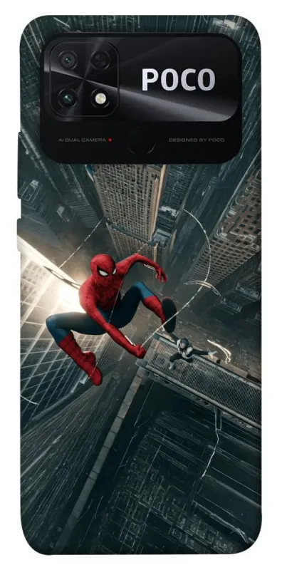 Чехол на Xiaomi Poco C40 Spider Man ver.4 фото 1 из 1