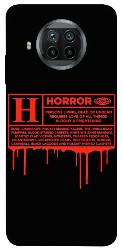 Чохол на Xiaomi Mi 10T Lite / Redmi Note 9 Pro 5G Horror Halloween фото 1 з 1