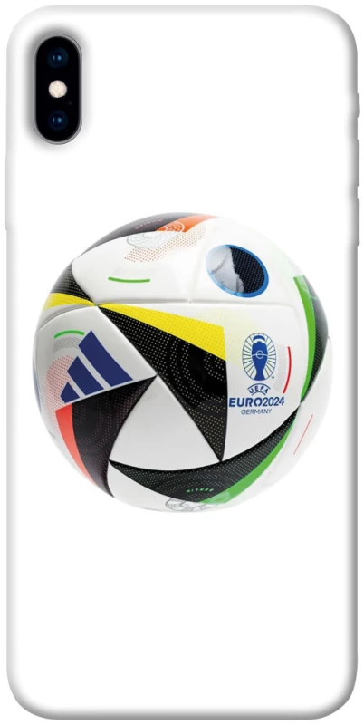 Чохол на Apple iPhone X (5.8") Football Ball 2024 v2 фото 1 з 1