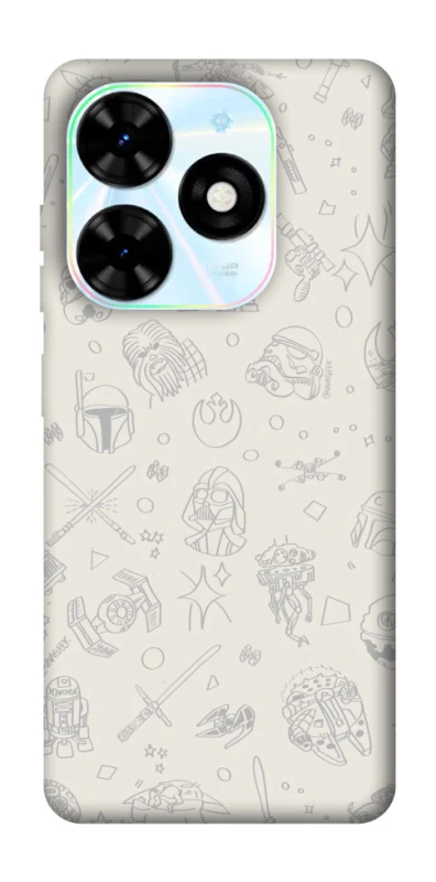 Чехол на TECNO Spark Go 2024 Star Wars background ver.1 фото 1 из 1