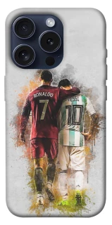 Чохол на Apple iPhone 15 Pro (6.1") Ronaldo та Messi фото 1 з 1