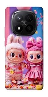 Чехол на Xiaomi Redmi Note 14 Pro+ 5G Labubu twins ver.2 фото 1 из 1