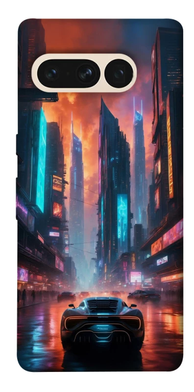 Чехол на Google Pixel 7 Pro Cyber city фото 1 из 1