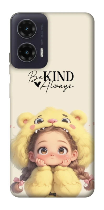 Чохол на Motorola Moto G35 Be kind фото 1 з 1