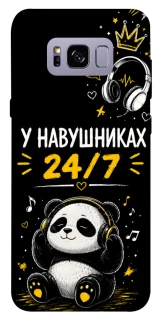 Чехол на Samsung G955 Galaxy S8 Plus У навушниках 24/7 фото 1 из 1