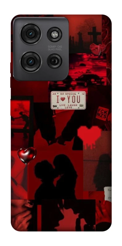 Чехол на Motorola Moto G75 Love collage ver.2 фото 1 из 1