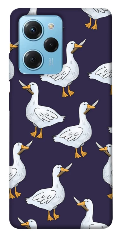 Чохол на Xiaomi Poco X5 Pro 5G Гуси з претензією фото 1 з 1