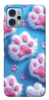 Чохол на Motorola Moto G23 Cat paw фото 1 Чохол на Motorola Moto G23 Cat paw фото 1 з 1