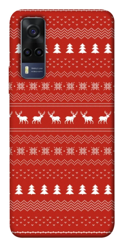 Чохол на Vivo Y53s Новорічний v12 фото 1 з 1