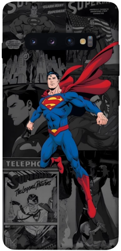 Чохол на Samsung Galaxy S10+ superman comics фото 1 з 1