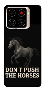 Чехол на ZTE Blade A56 Don't push the horses фото 1 из 1