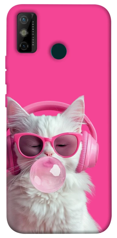 Чохол на TECNO Spark 6 Go Pink kitty фото 1 з 1
