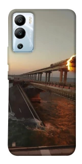 Чехол на Infinix Hot 12i Крымский мост устал фото 1 из 1