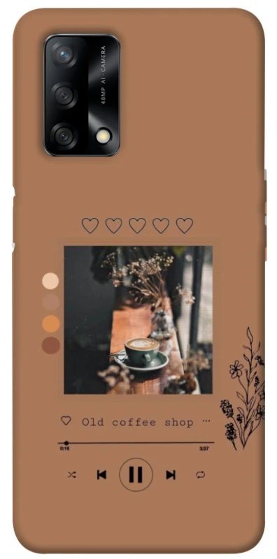 Чохол на Oppo A74 4G Coffee player фото 1 з 1