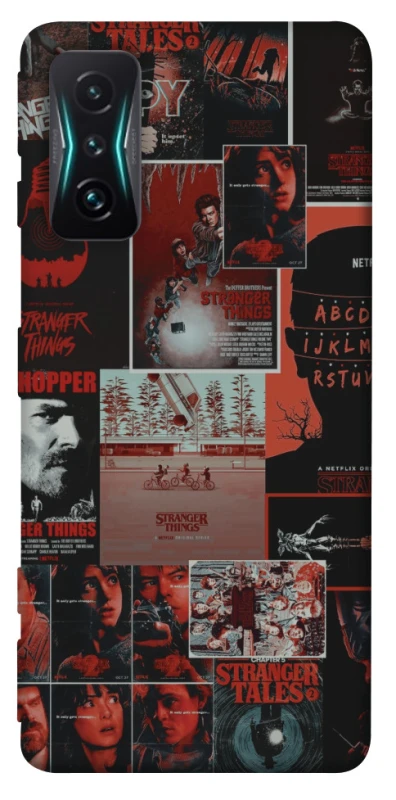 Чохол на Xiaomi Redmi K50 Gaming Stranger Things ver.23 фото 1 з 1
